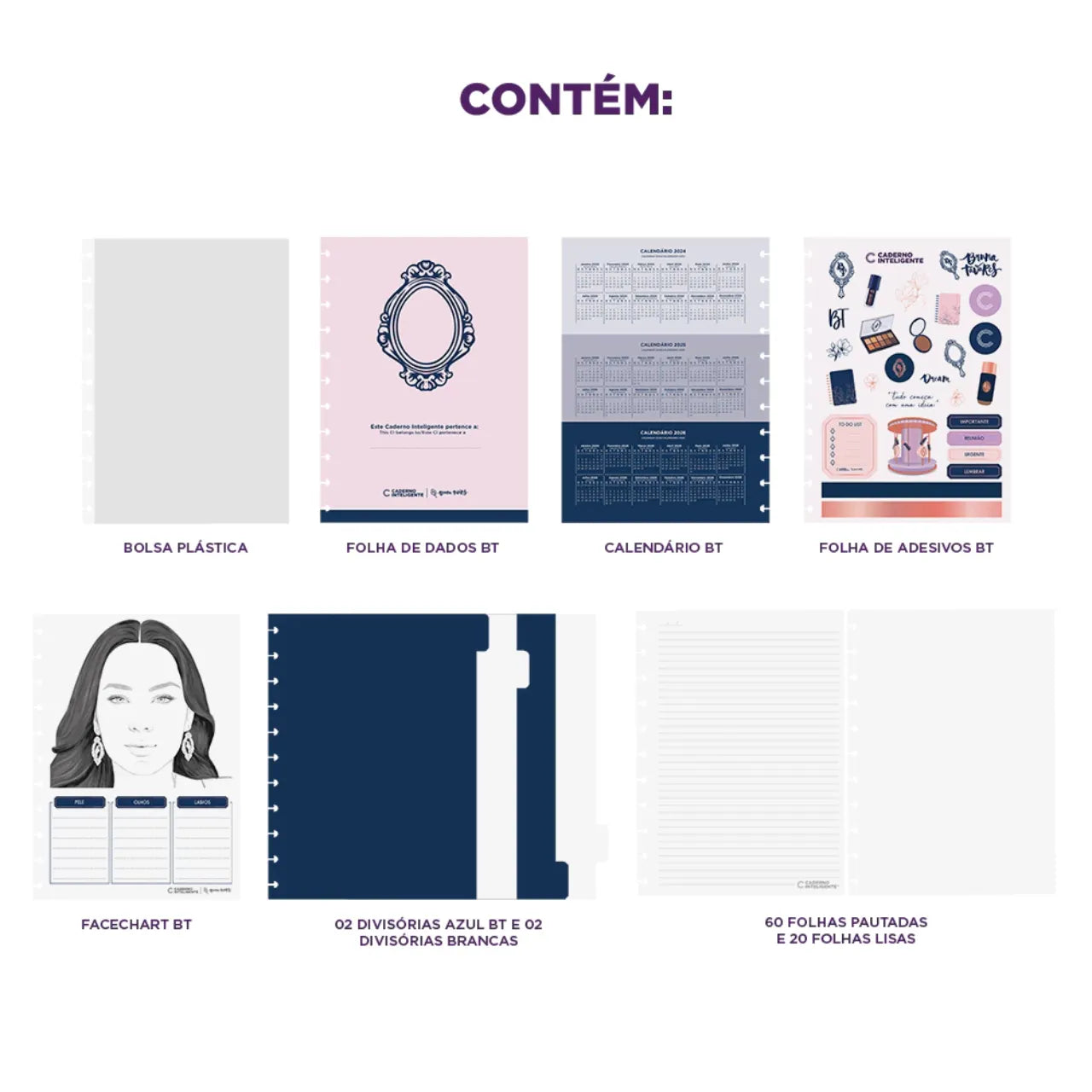 Caderno Inteligente Médio Dream Bruna Tavares
