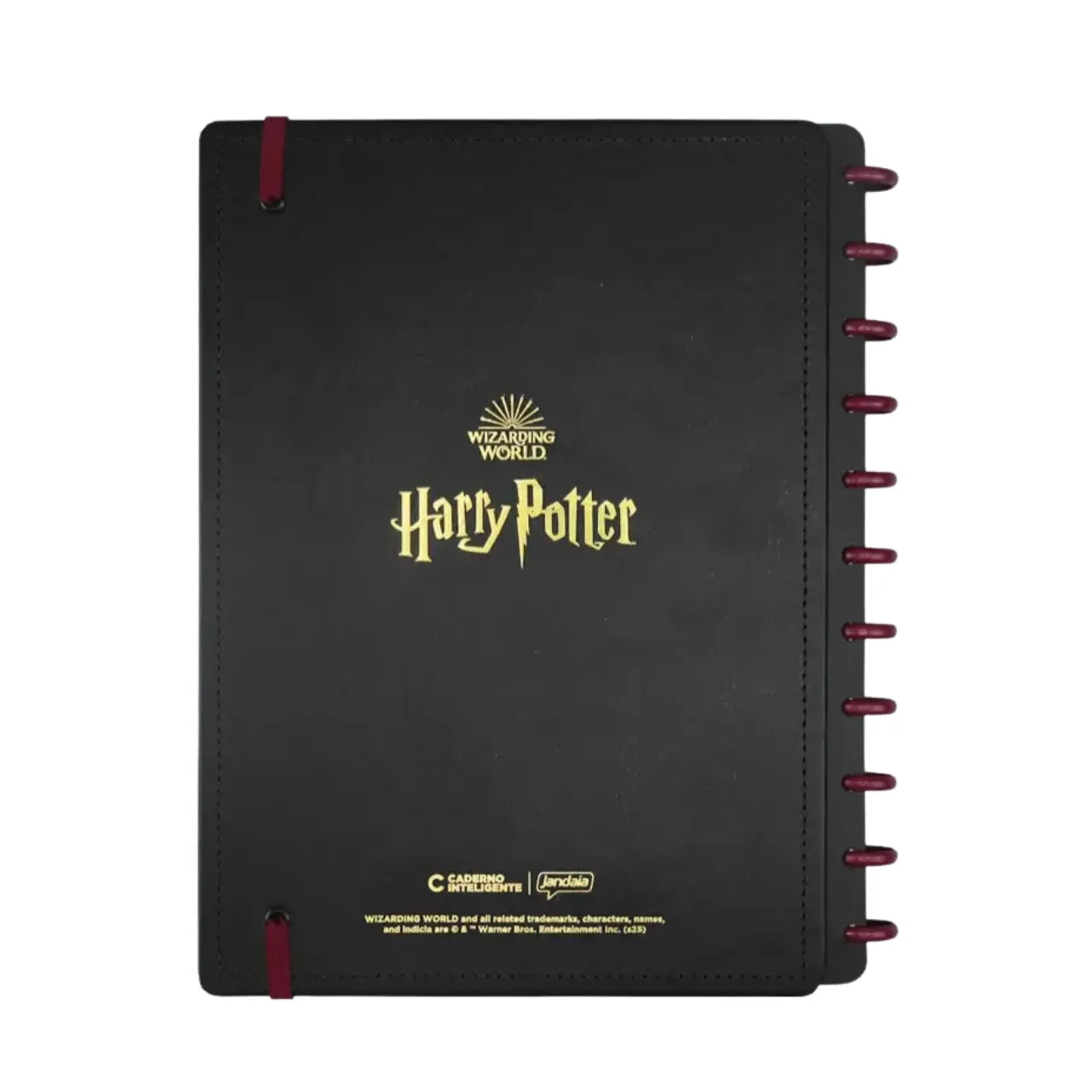 Caderno Inteligente Grande Preto Harry Potter