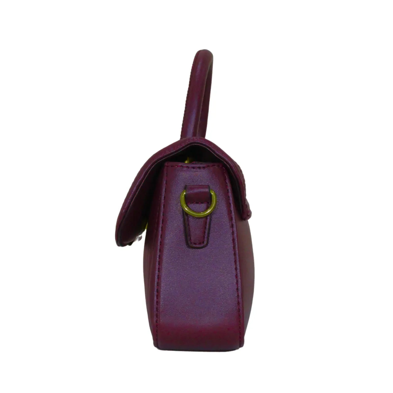 Bolsa Feminina Vinho Tiracolo Matelassê Alice Palucci