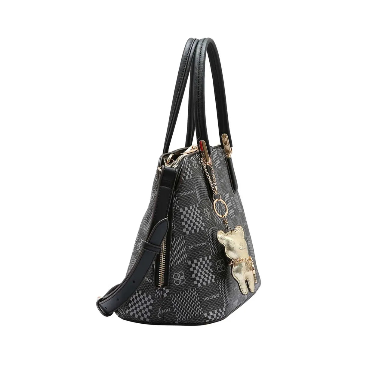 Bolsa Feminina Chenson Preta Monograma