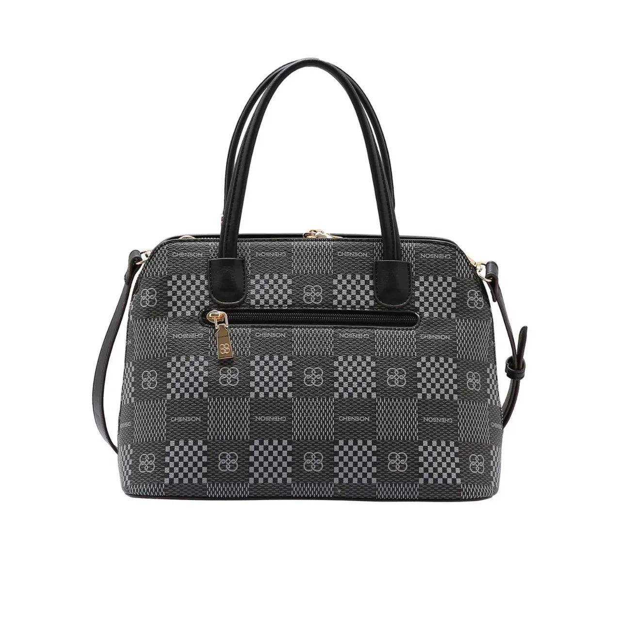 Bolsa Feminina Chenson Preta Monograma