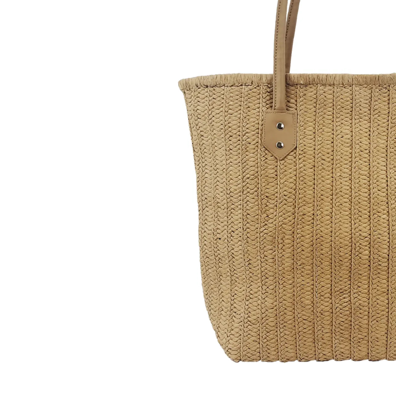 Bolsa de Palha Feminina Bege Alice Palucci