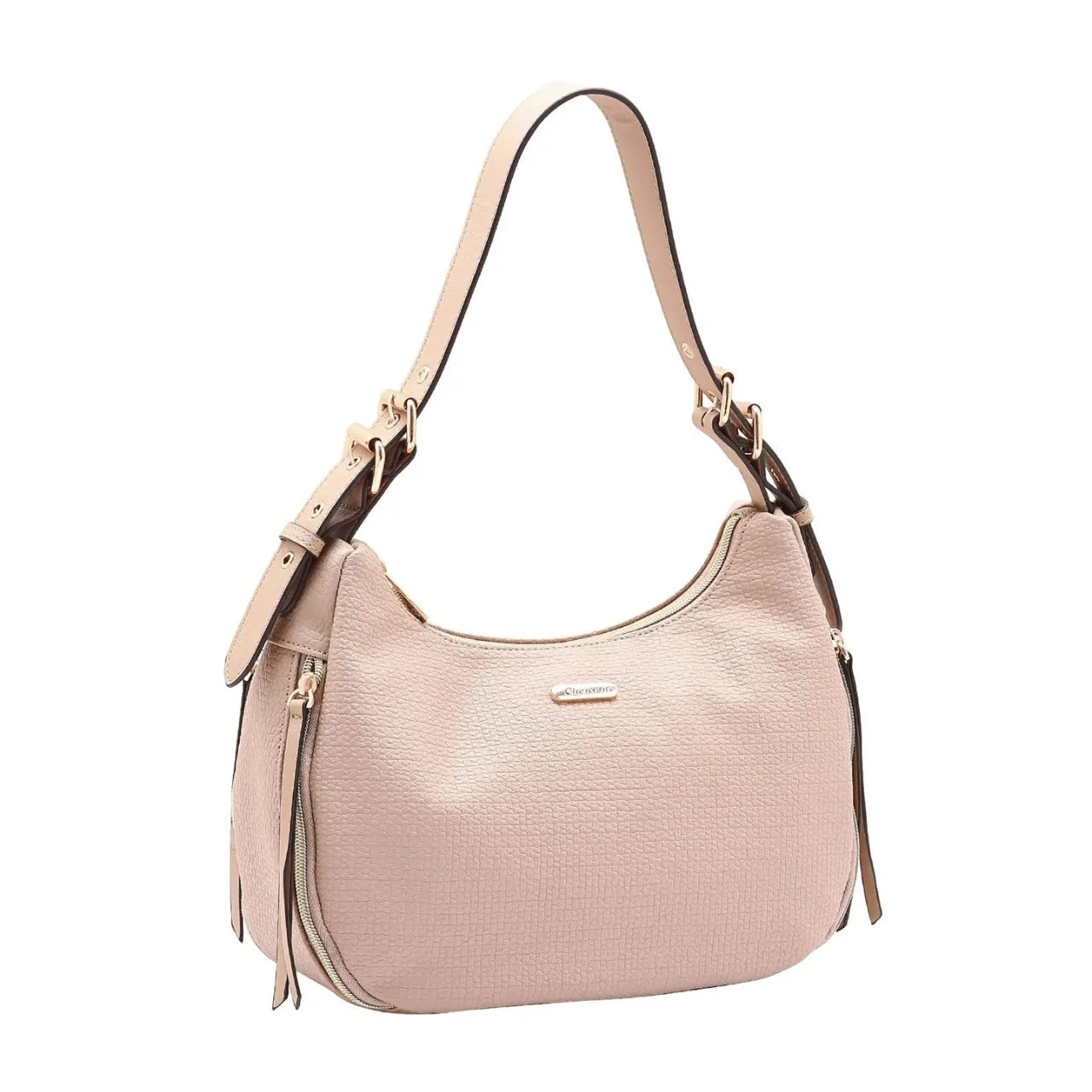 Bolsa Feminina Chenson Hobo Rosa de Ombro