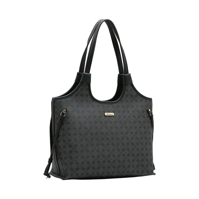 Bolsa Feminina Chenson Preta Monograma