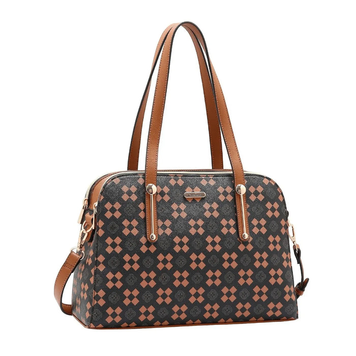Bolsa Feminina Chenson Café Alça Dupla