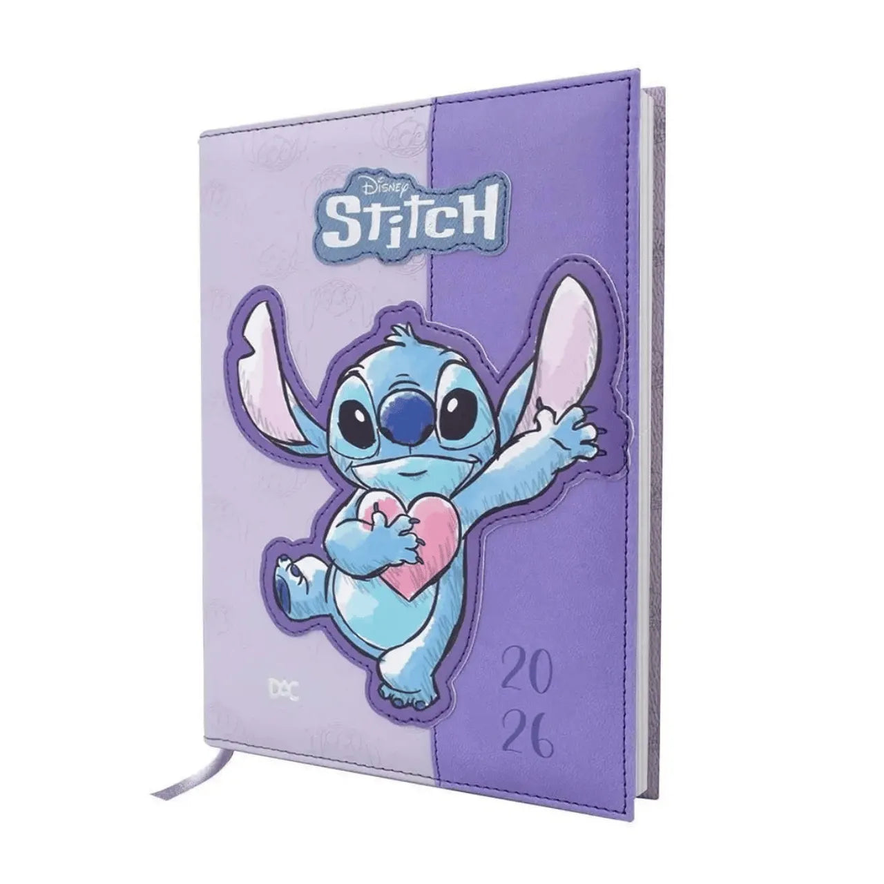 Agenda Diária A5 2026 DAC Stitch