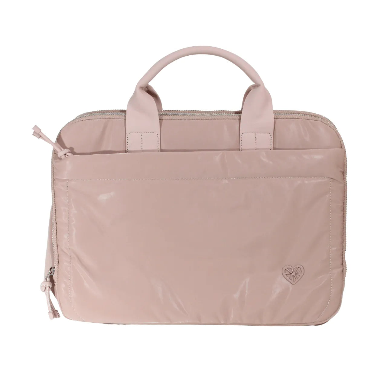 Pasta Executiva Feminina Miss Lemonade Rosa Marshmallow Elegante Profissional