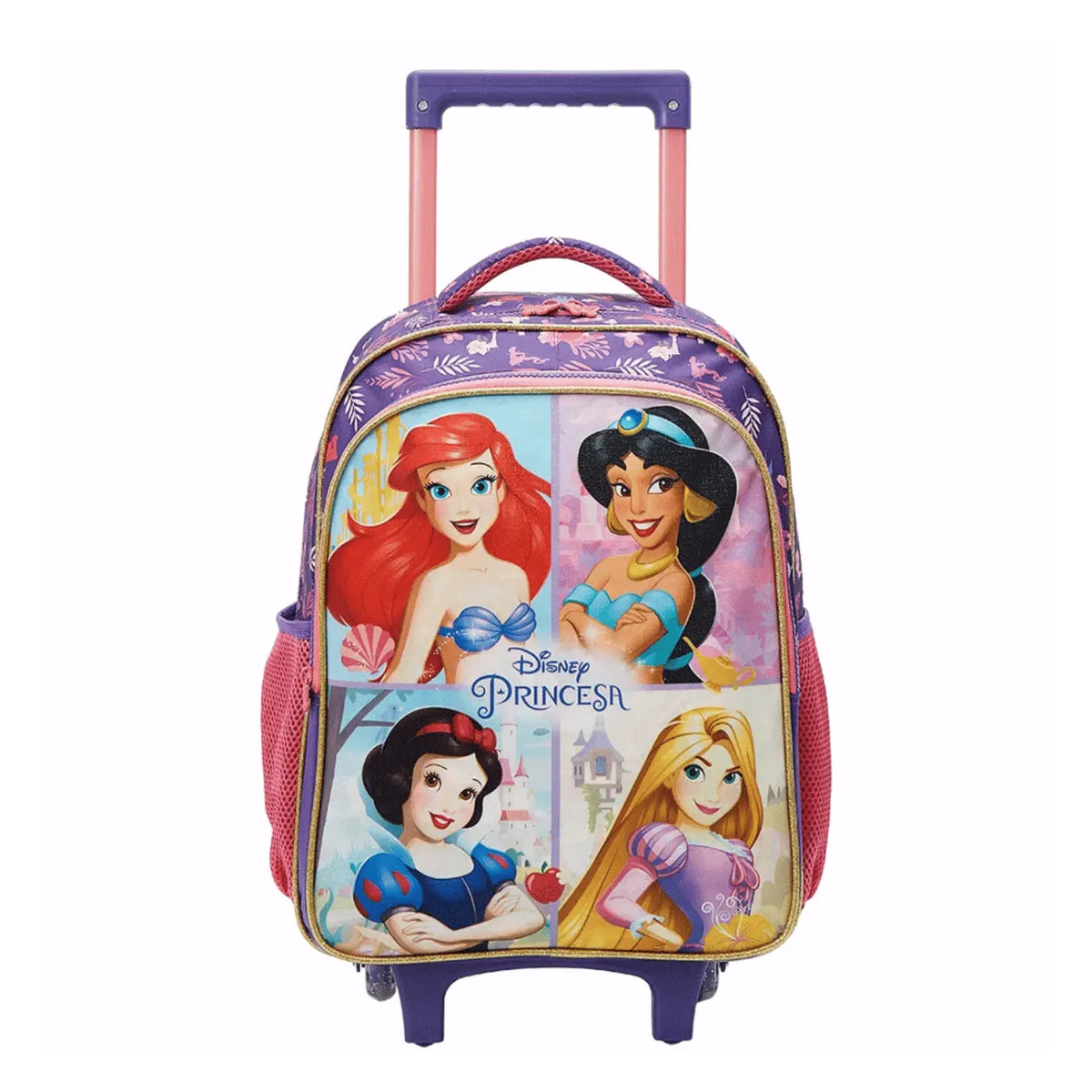 Mochila de Rodas Princesas Roxa Xeryus