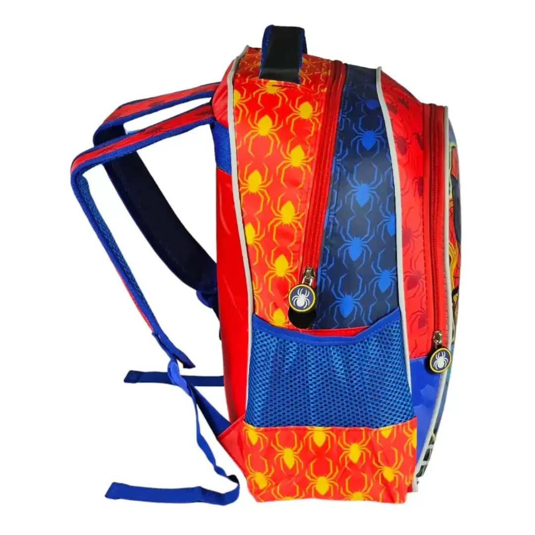 Mochila de Costa Infantil Speed Web Vermelha Ponto Verde