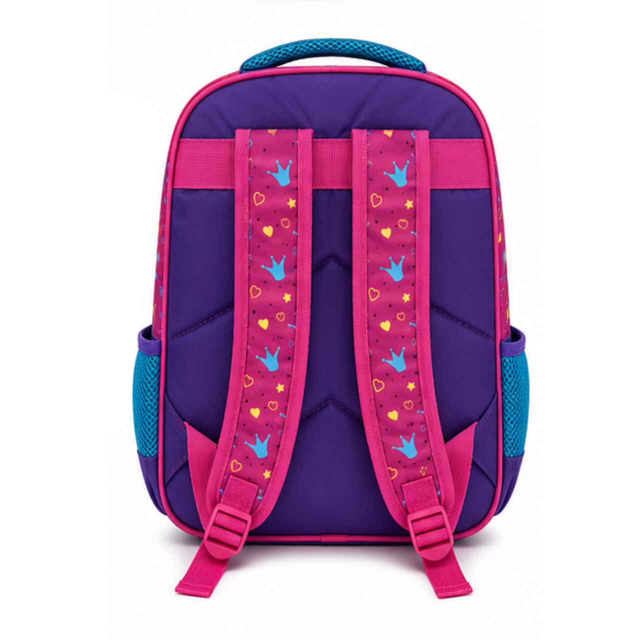 Mochila de Costas Princess 3d Roxa Ponto Verde