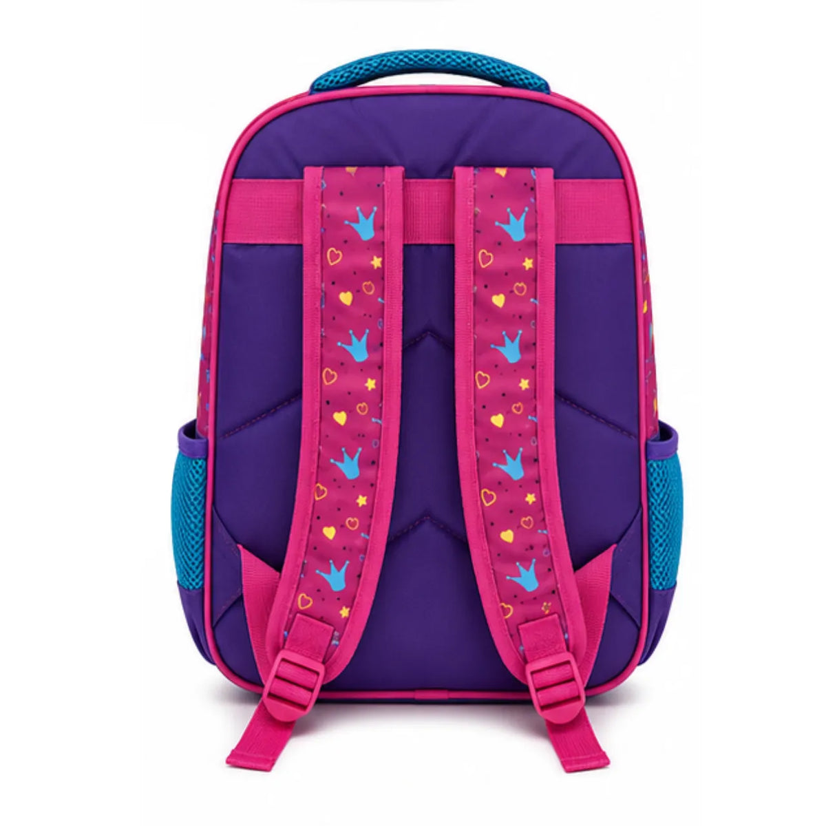 Mochila de Costas Princess 3d Roxa Ponto Verde