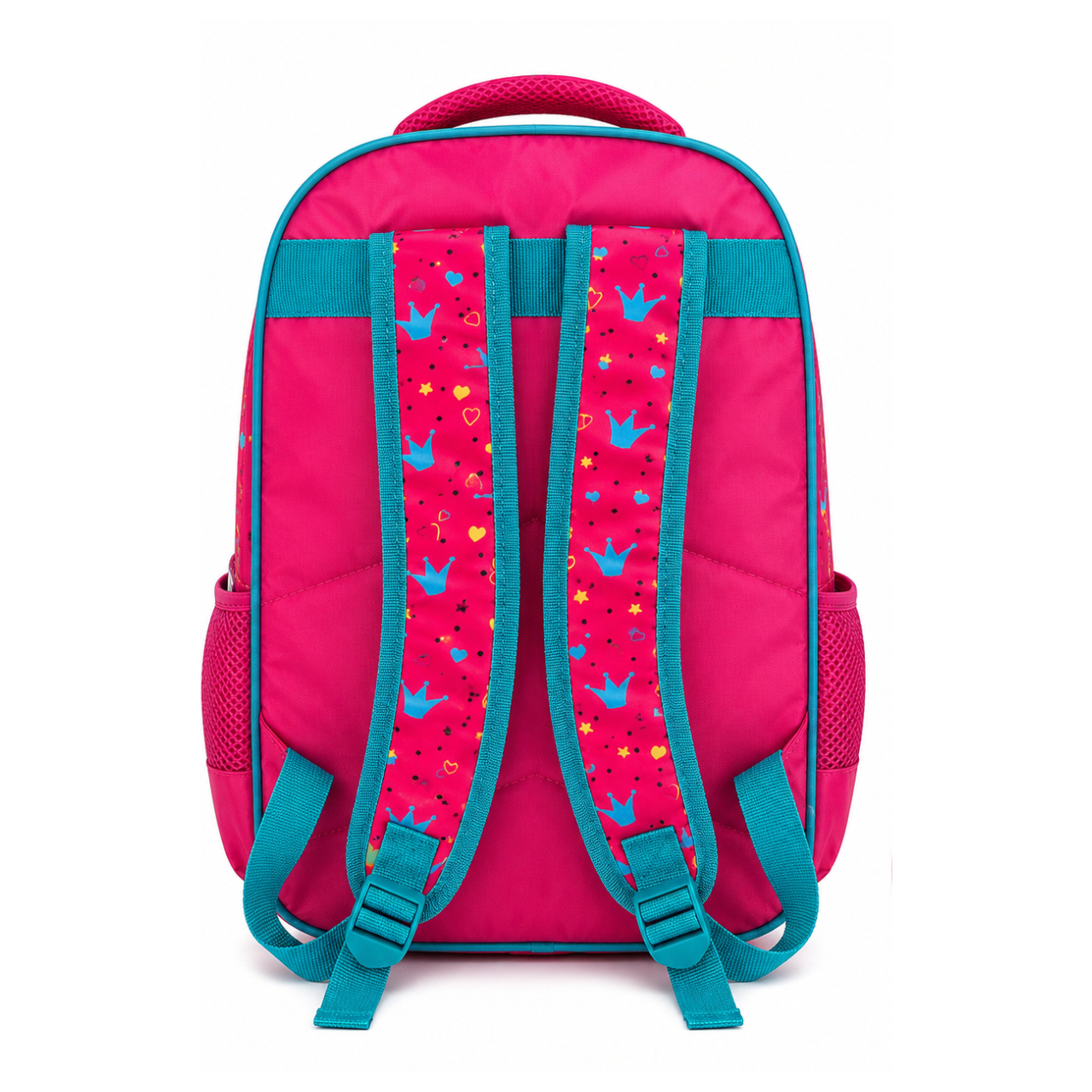 Mochila de Costas Princess 3d Rosa Ponto Verde