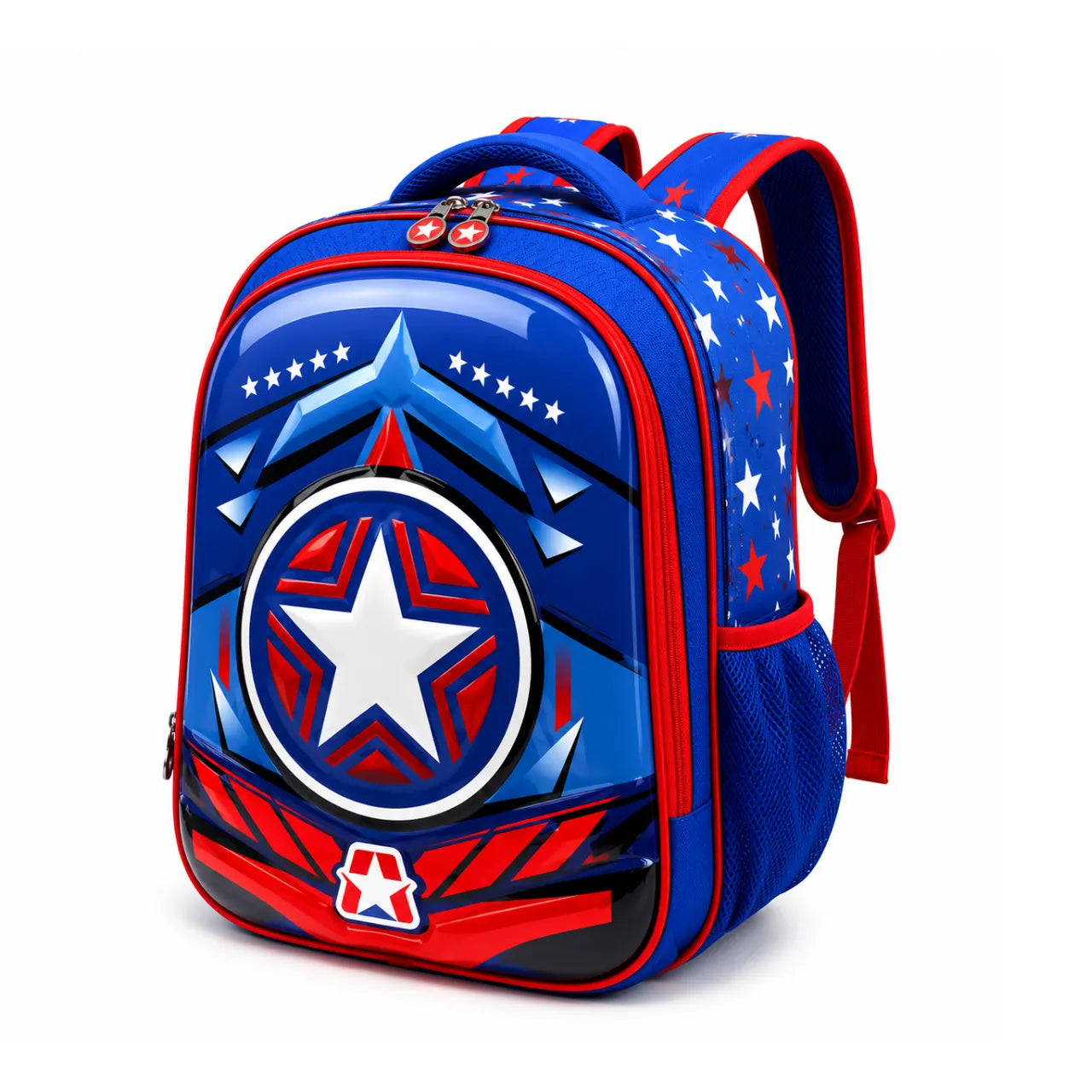 Mochila de Costas America Azul e Vermelho 3d