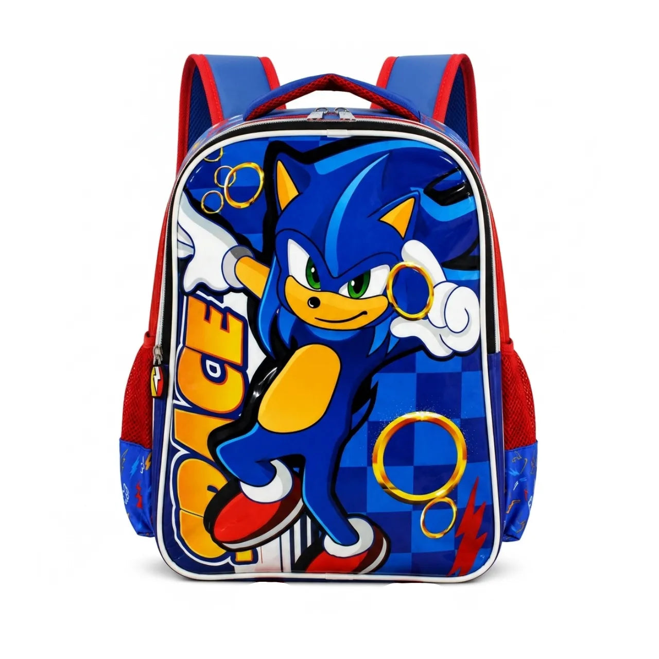 Mochila de Costas Sonic Space Azul Ponto Verde
