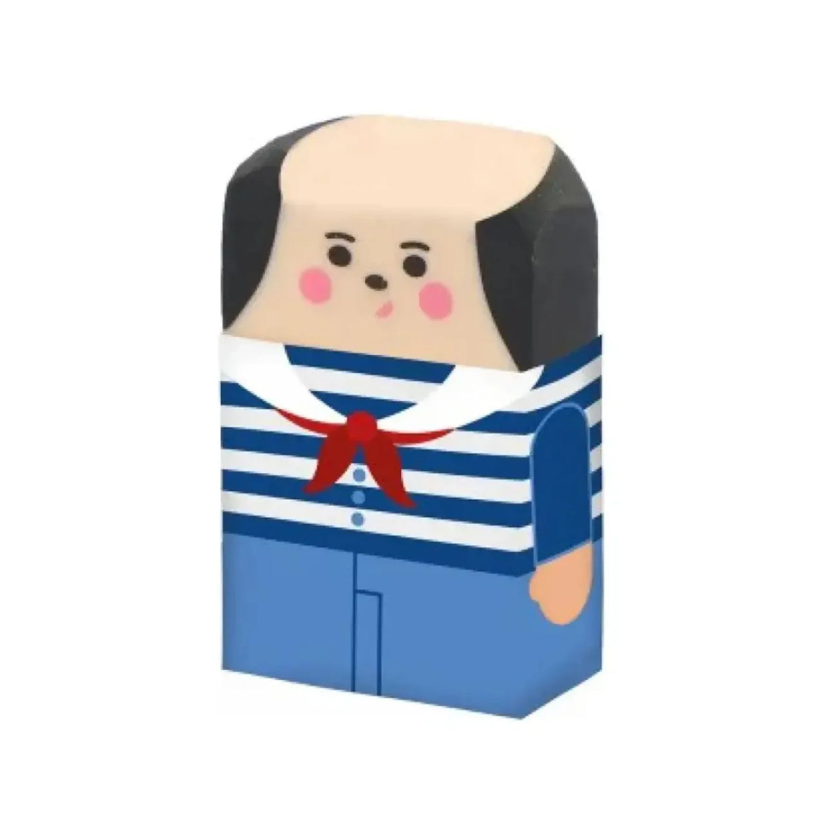 Borracha Decorada Calvinho Azul Tilibra