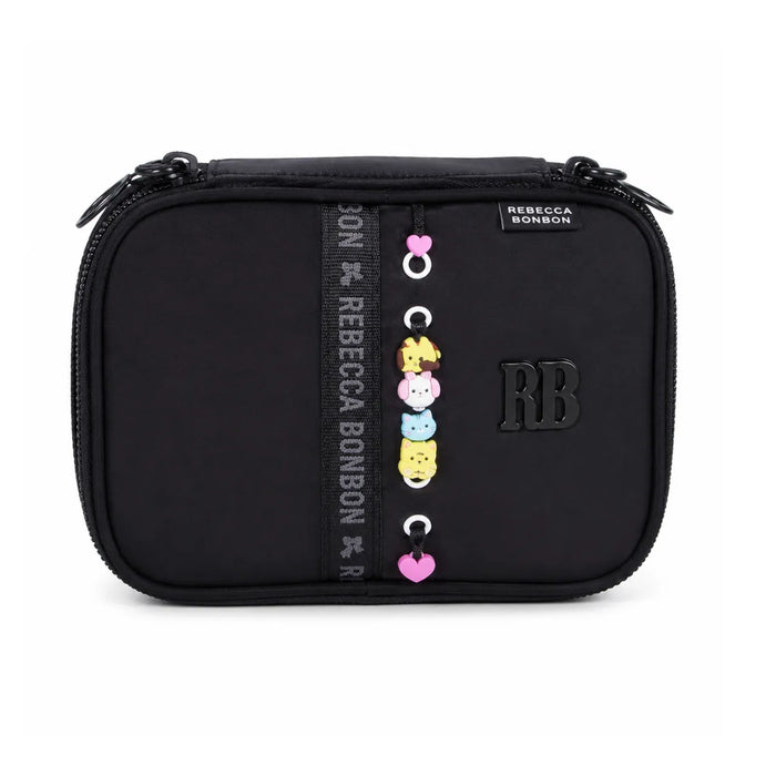 Estojo Box Preto Rebecca Bonbon