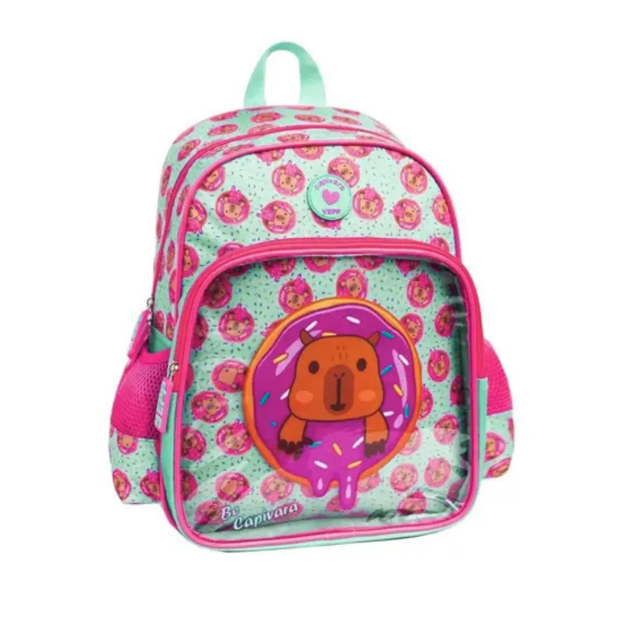 Mochila de Costas Baby Capivara Verde Yepp