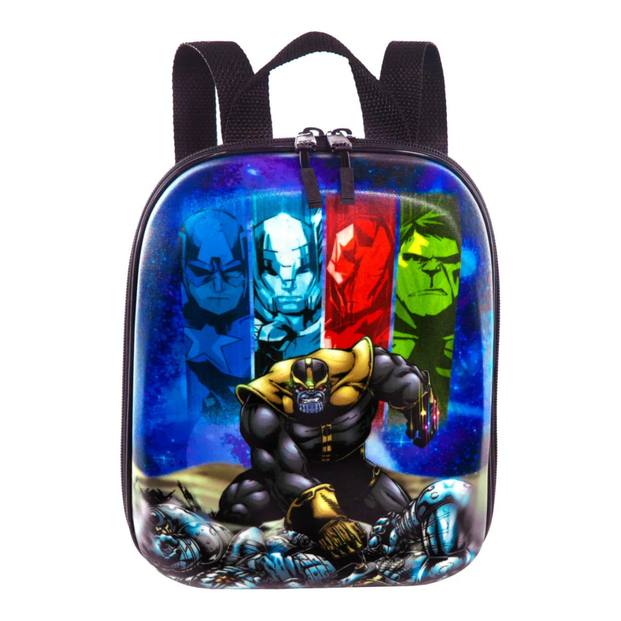 Kit Mochila Rodinha Infantil Avengers Thor 3D