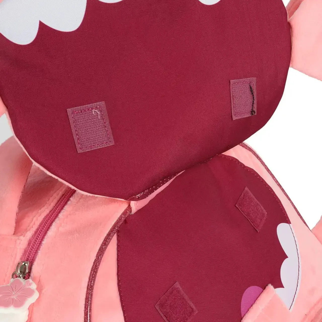 Kit Mochila de Rodas e Lancheira Stitch Rosa Luxcel