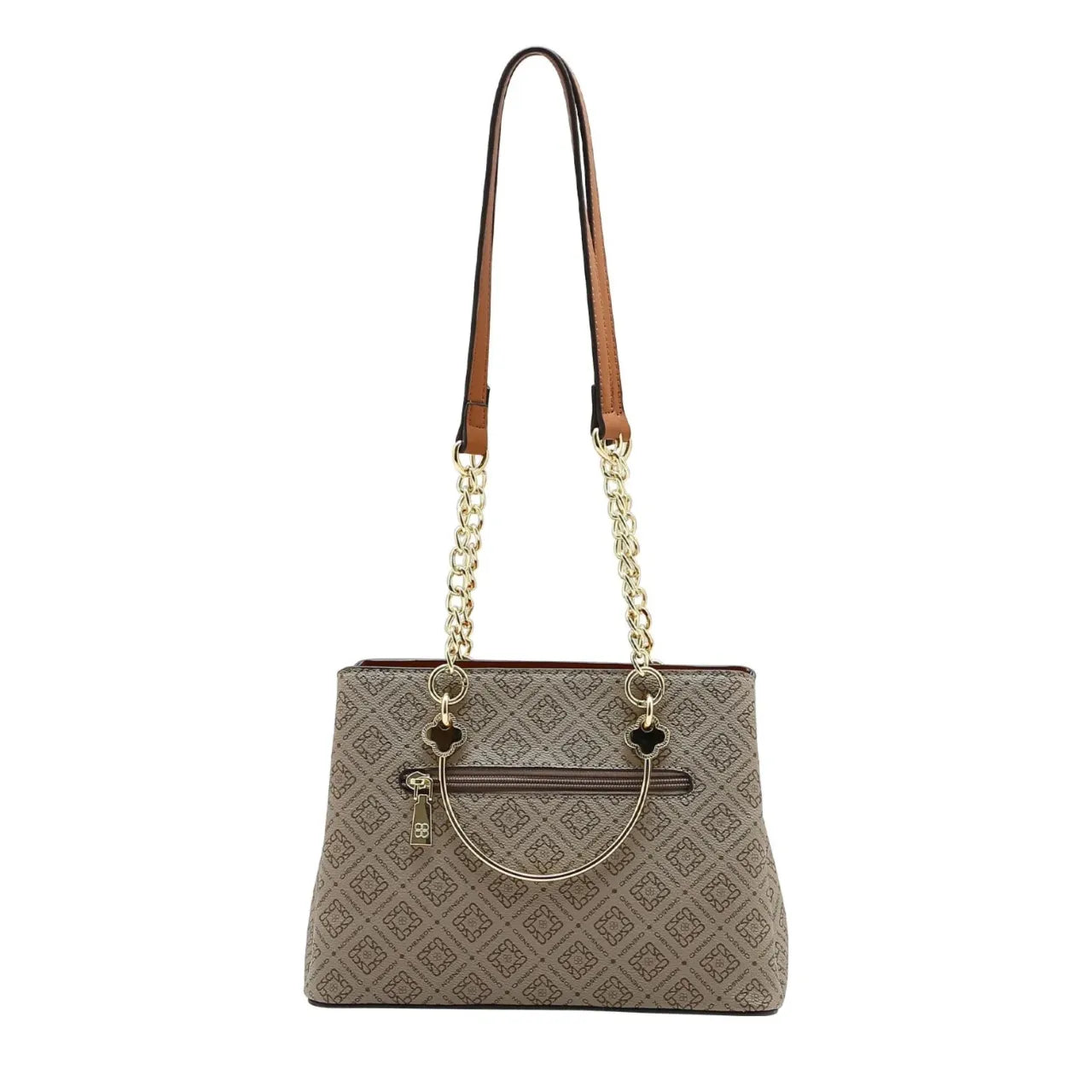 Bolsa Feminina Chenson Monograma Luxo Natural