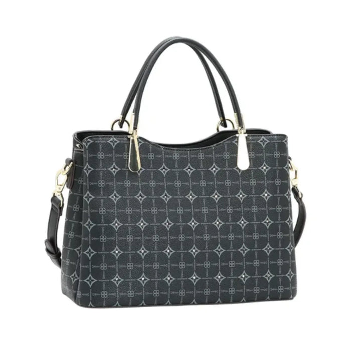 Bolsa Feminina Chenson Mão Monograma Delicado Preta