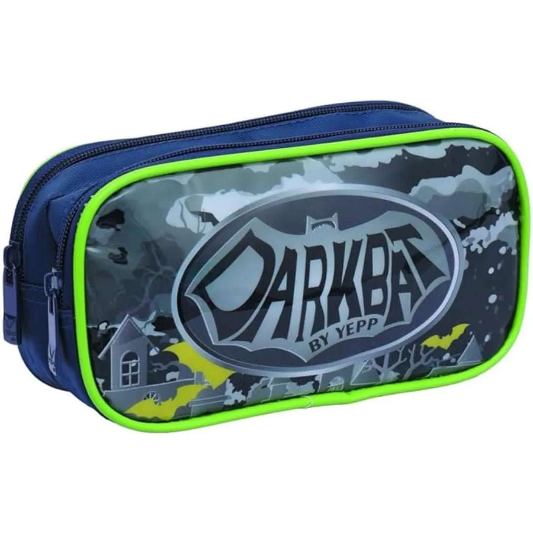 Kit Mochila de Rodinhas Masculina Verde Yepp 3 Peças