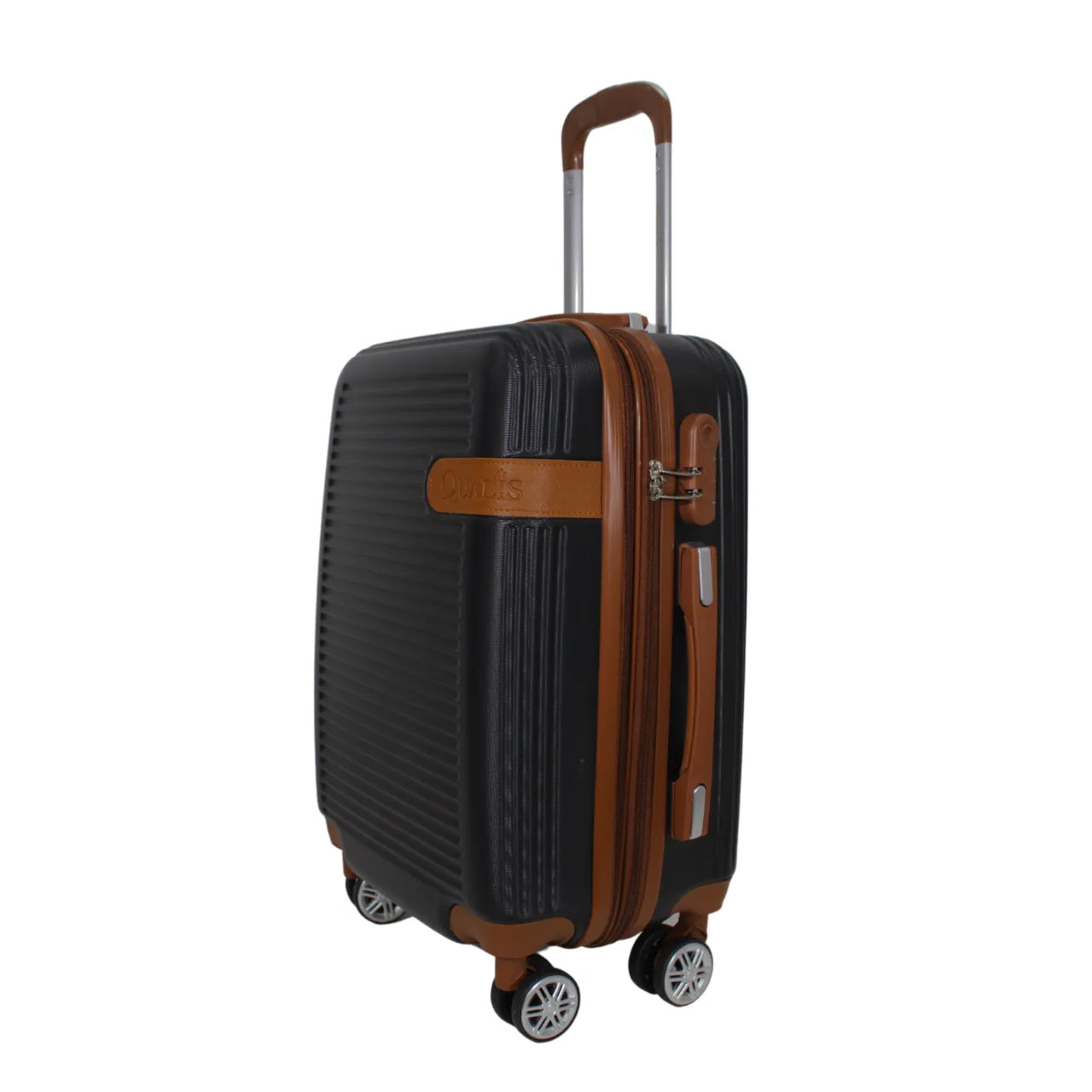 Kit Mala de Viagem 23kg com Frasqueira Policarbonato Preta