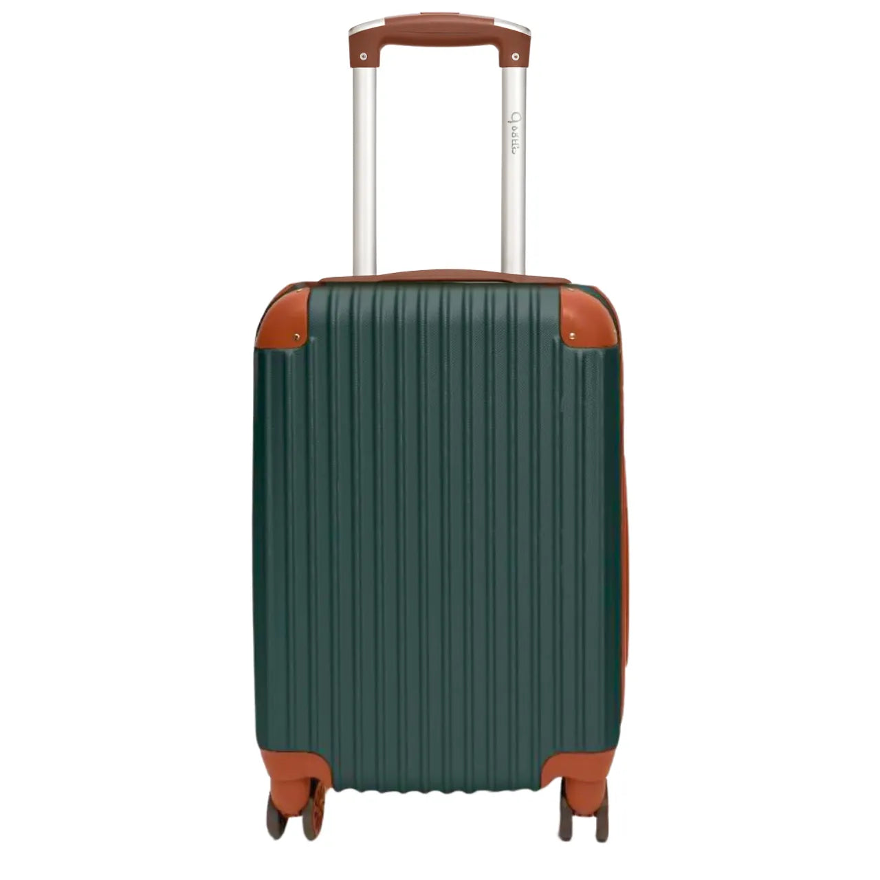 Kit Mala de Bordo 10kg Policarbonato Verde com Frasqueira