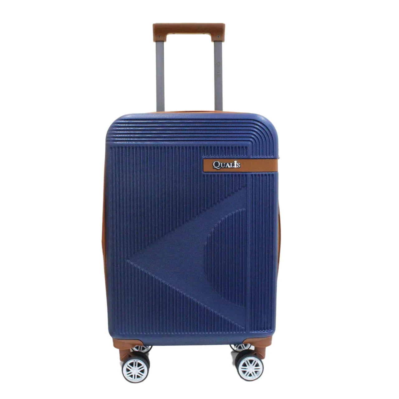 Kit Mala 10kg Azul Policarbonato Brasil com Frasqueira