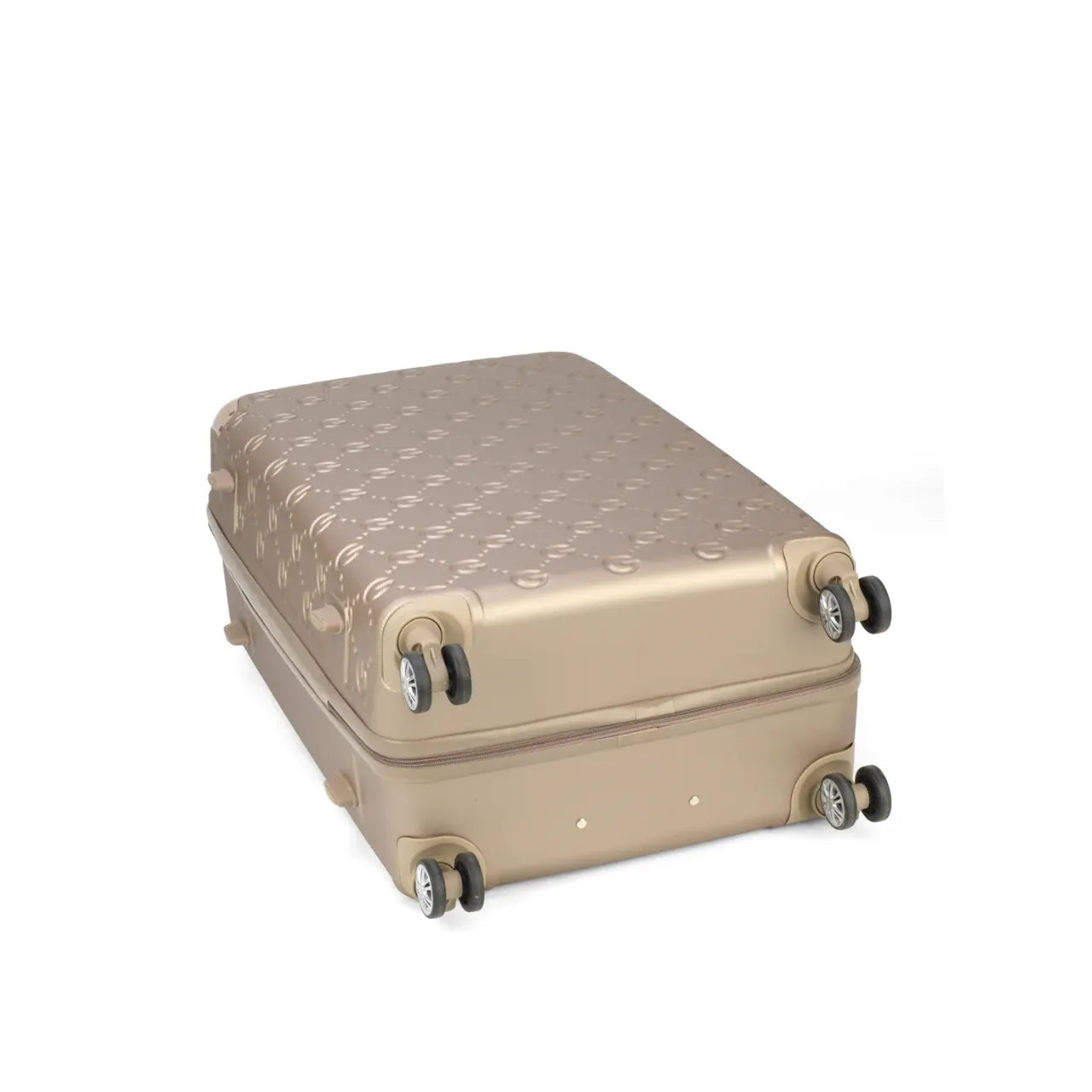 Kit Mala 23kg Champanhe Gash Policarbonato com Frasqueira