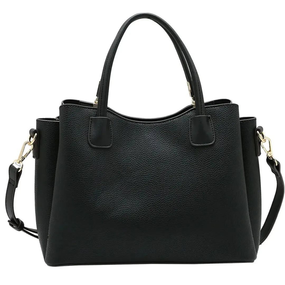 Bolsa Chenson Preta Feminina Elegante e Versátil