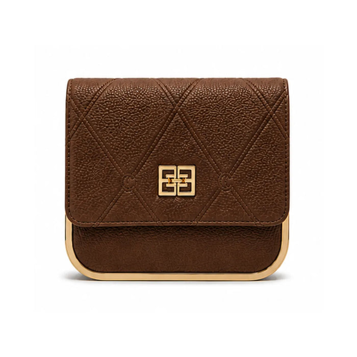 Bolsa Tira Colo Feminina Miki Bana Marrom Elegante