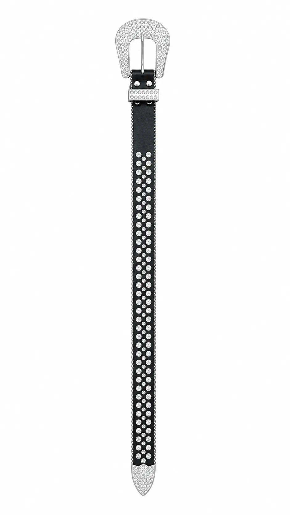Cinto Feminino Strass Preto Ajustáve