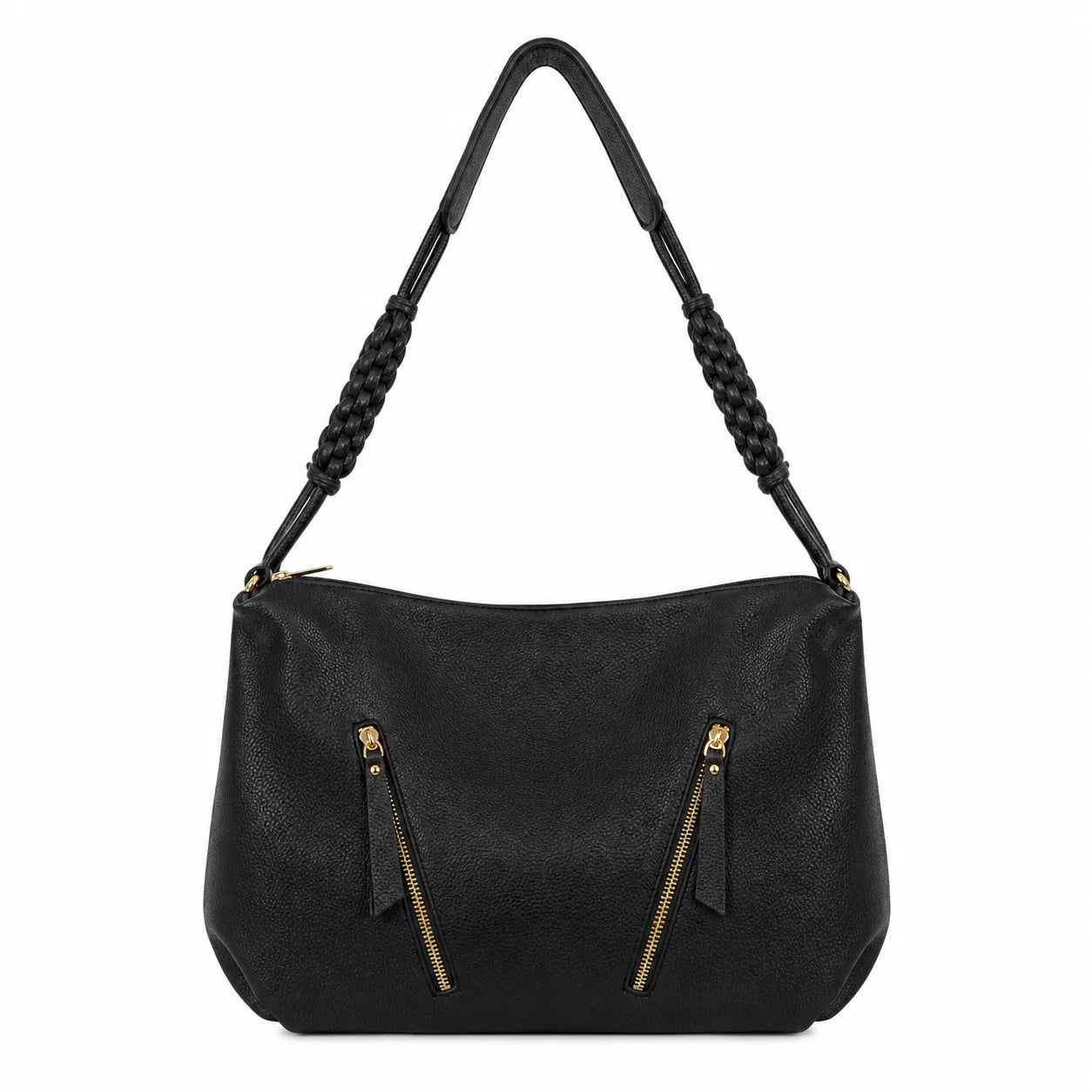 Bolsa Saco Feminina Miss Dong Preta Moderna e Espaçosa
