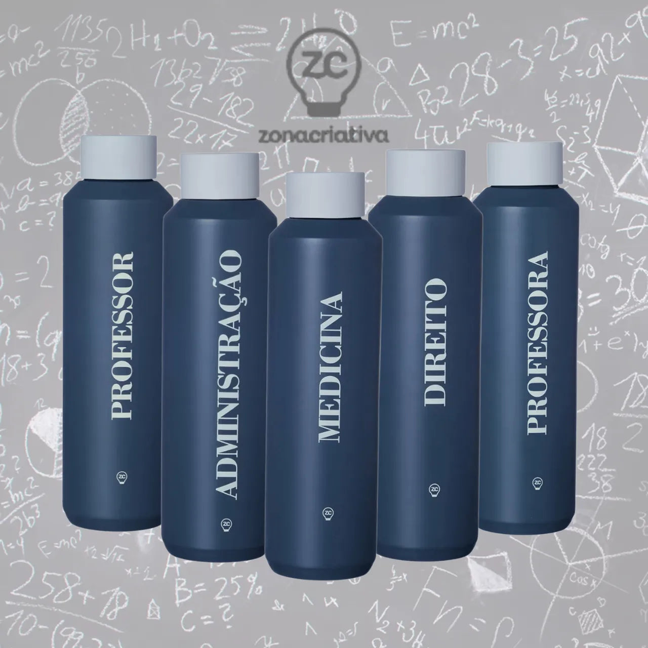 Garrafa Térmica Profissões 600ml Zona Criativa Medicina