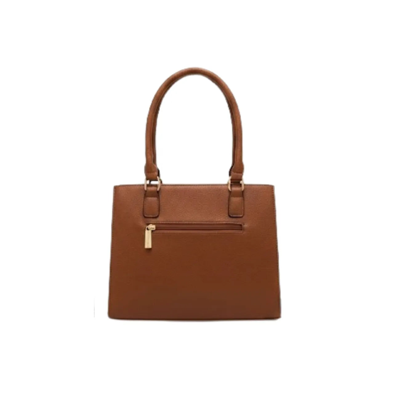 Bolsa Feminina Tira Colo Marrom Matelassê Elegante