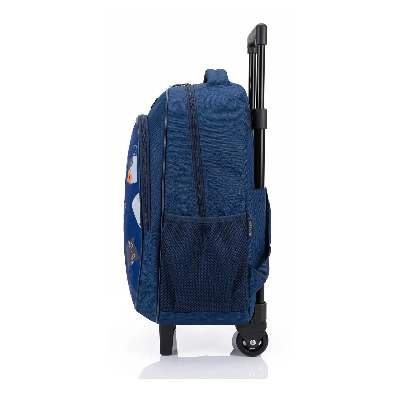 Mochila De Rodinhas Cats Azul Julie Henri