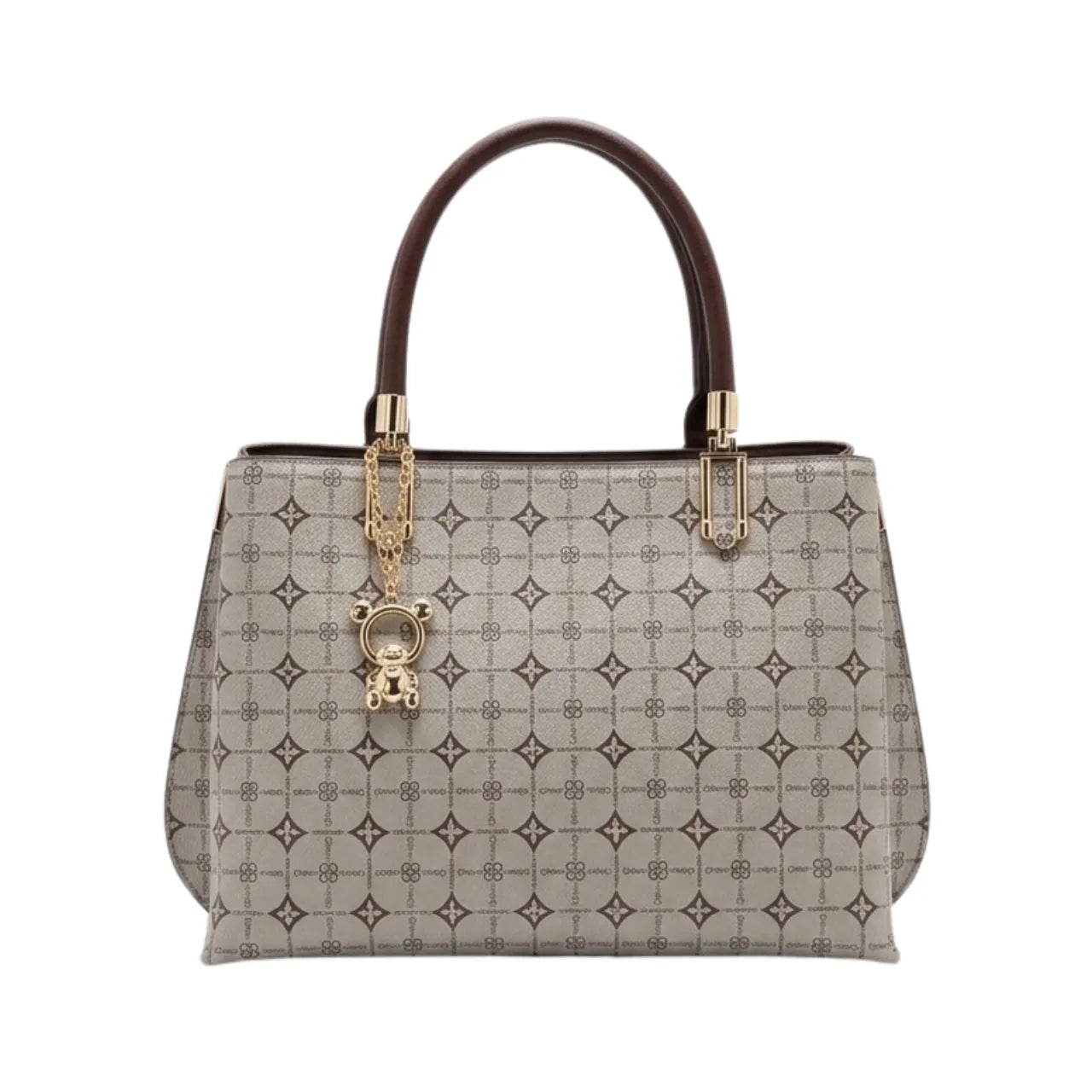 Bolsa Feminina Natural Estruturada Elegante Chenson