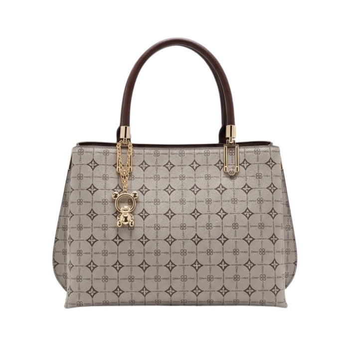 Bolsa Feminina Natural Estruturada Elegante Chenson