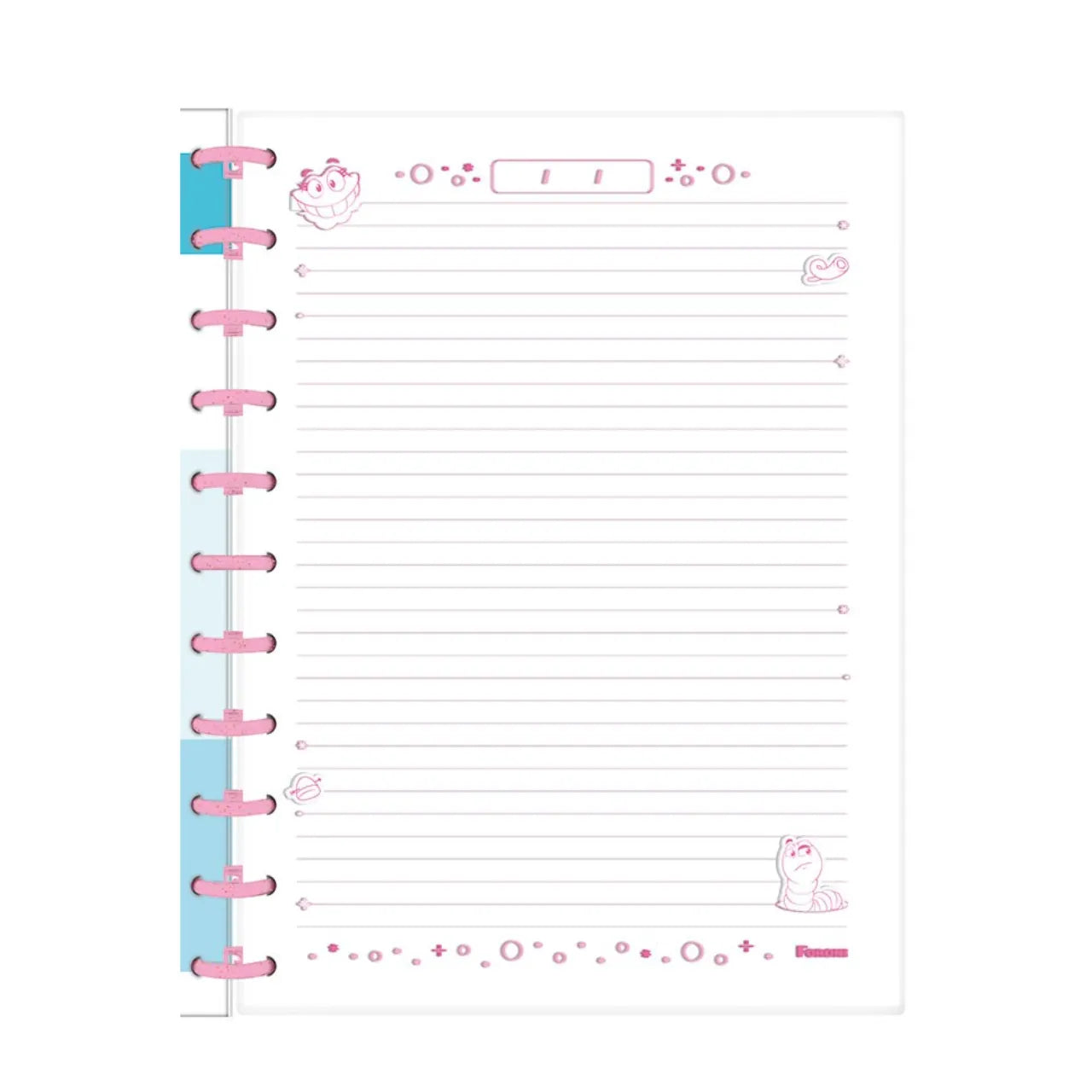 Caderno Universitário Discbook 10 Matérias Foroni Fini