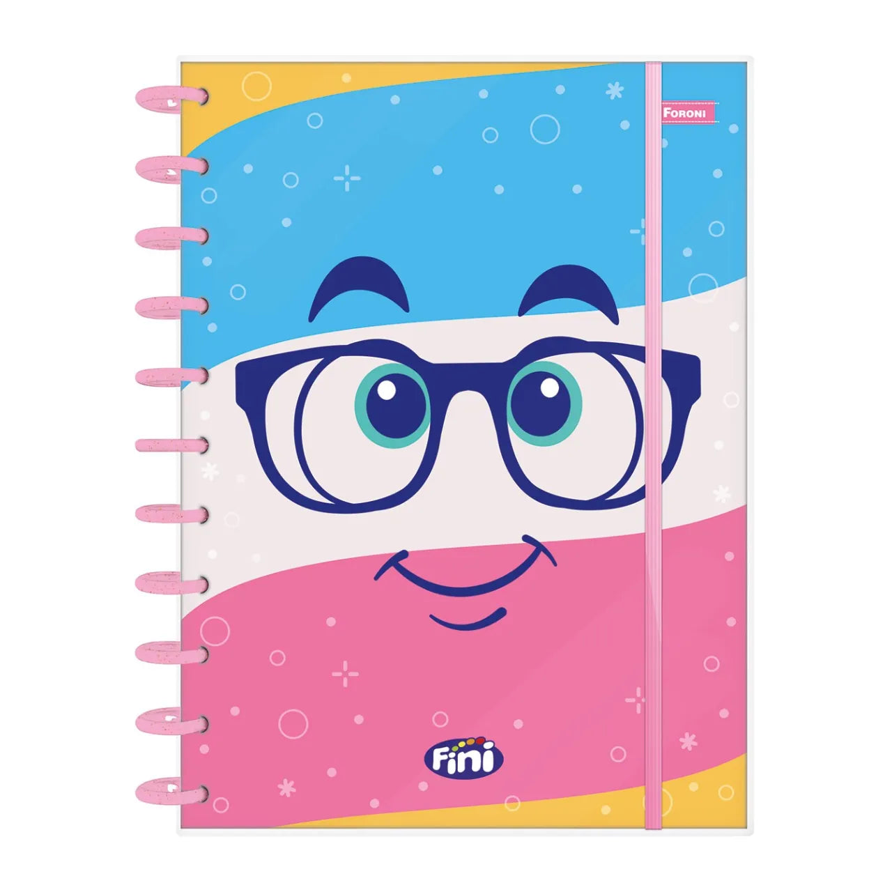 Caderno Universitário Discbook 10 Matérias Foroni Fini
