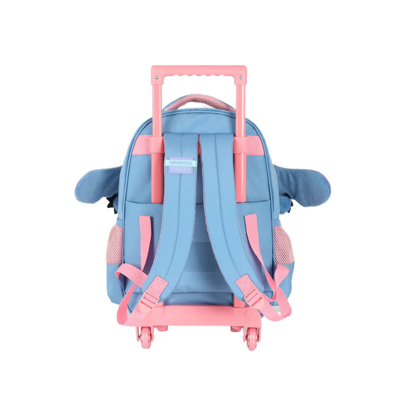 Kit Mochila de Roda Stitch Azul com Lancheira e Estojo Box