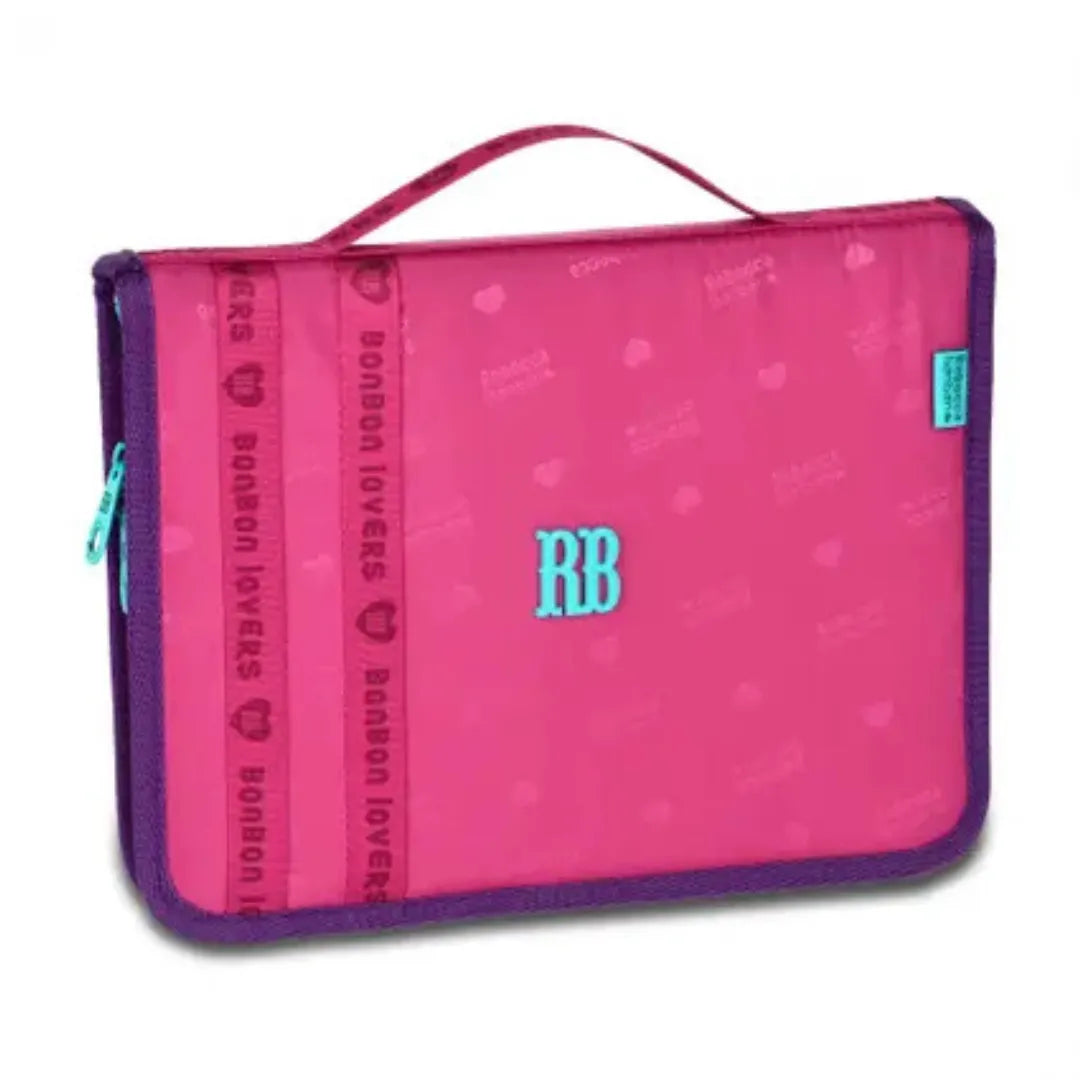 Estojo Simples Rebecca Bonbon Rosa Escolar Feminino