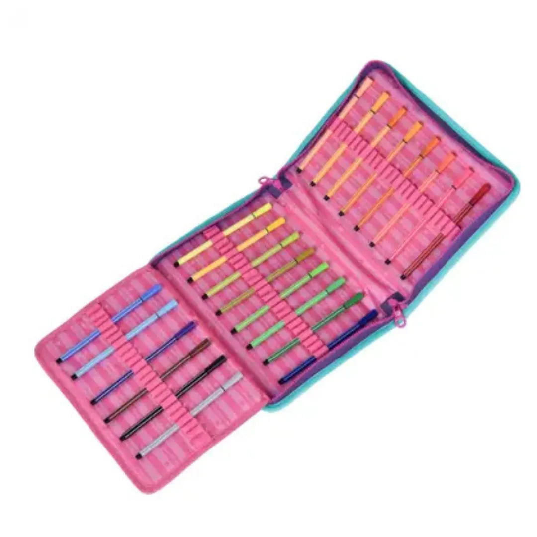 Estojo Simples Rebecca Bonbon Roxo Escolar Feminino