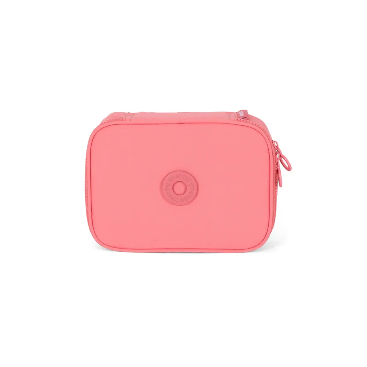 Kit Mochila Roda Up4You Salmão com Lancheira e Estojo Box