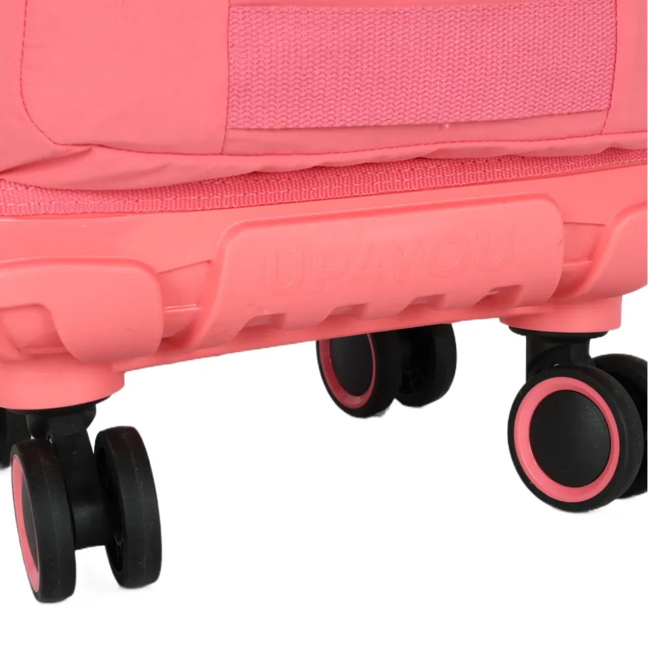 Kit Mochila Roda Up4You Salmão com Lancheira e Estojo Box