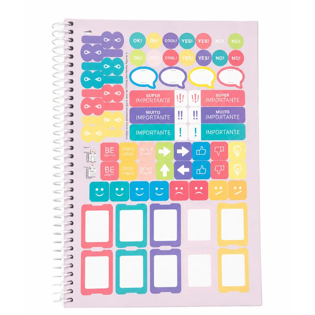 Caderno Funny Pets 1 Matéria Jandaia