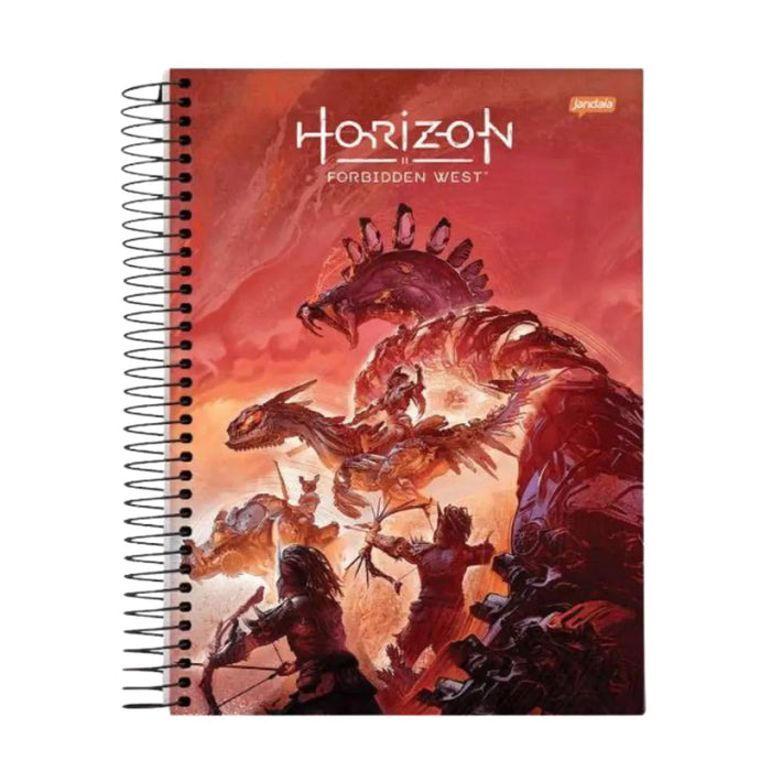Caderno Espiral Horizon Forbidden West Jandaia 10x1