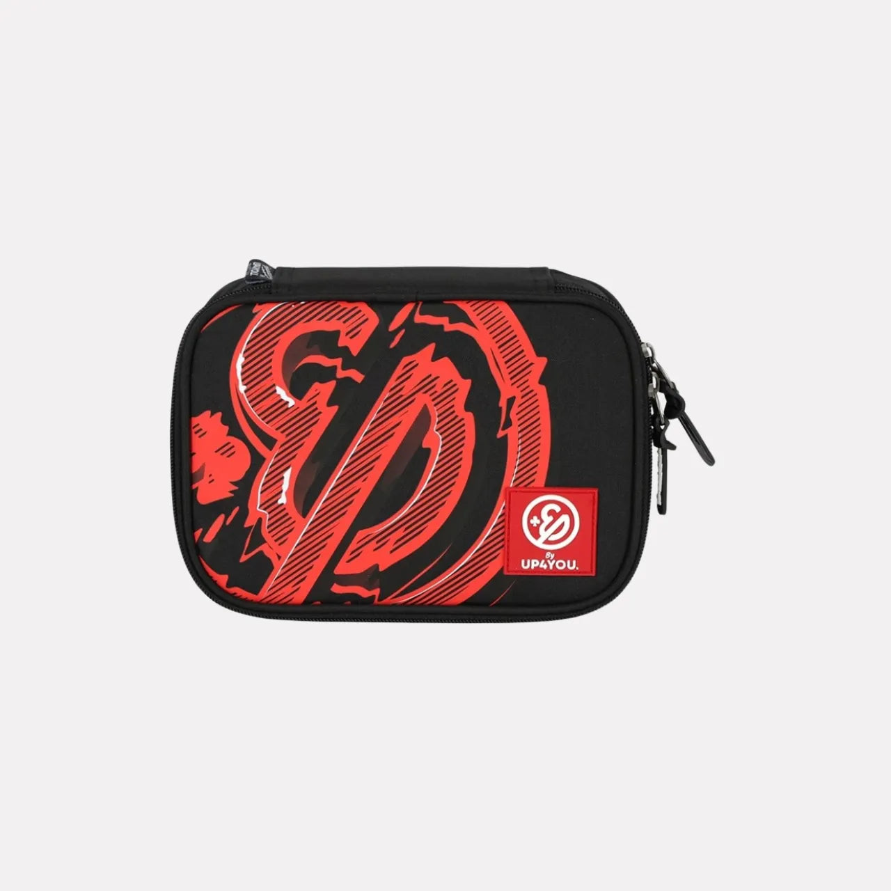 Kit Mochila de Rodas Enaldinho Vermelho com Estojo Box