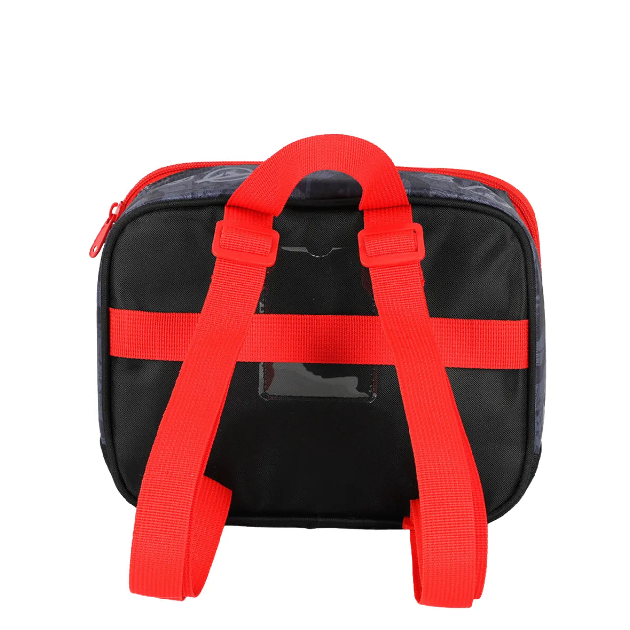 Kit Mochila de Roda Avengers Vermelho com Lancheira e Estojo